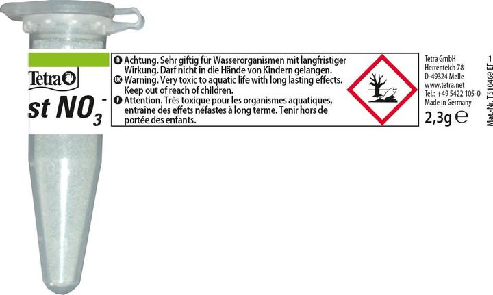 Actual product image Tetra Test NO3 (Aquarium water care)