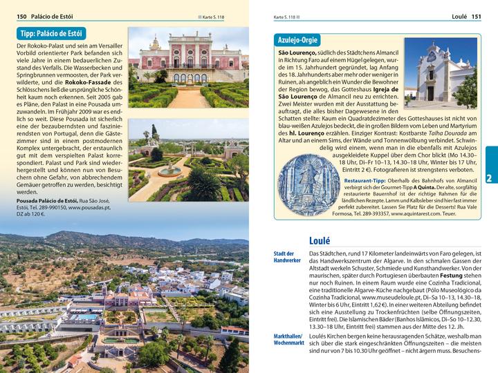 Produktbild Reiseführer Portugal kompakt (Deutsch, Daniela Schetar, Friedrich Köthe, 2025)