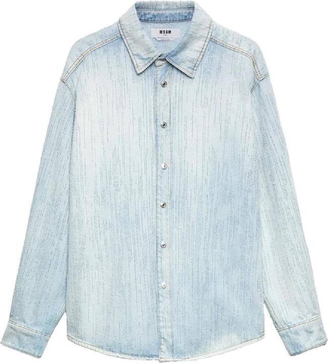 MSGM Camicia In Denim