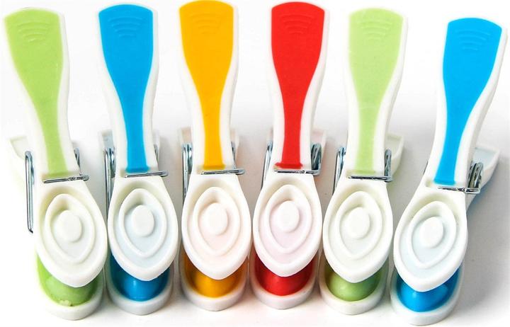 Immagine prodotto FTM Mollette per abiti 24 pezzi, Multicolore
