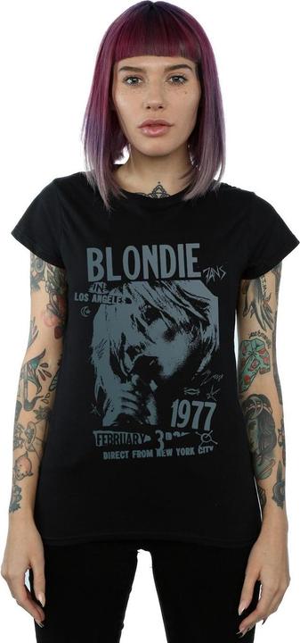 Immagine prodotto Blondie Tour 1977 Chest Maglietta Donna (M)