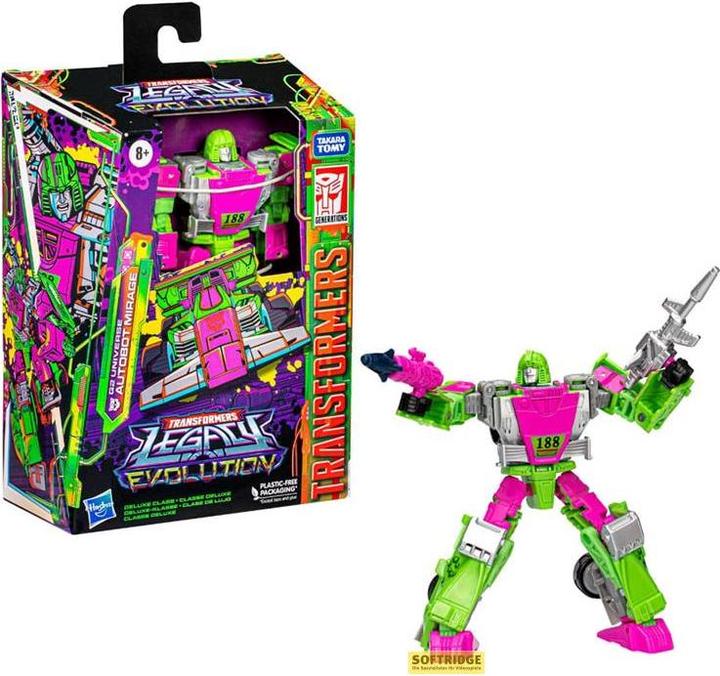 Actual product image Hasbro Transformers Generations Legacy Evolution Deluxe Class action figurine G2 Universe Autobot Mirage 14