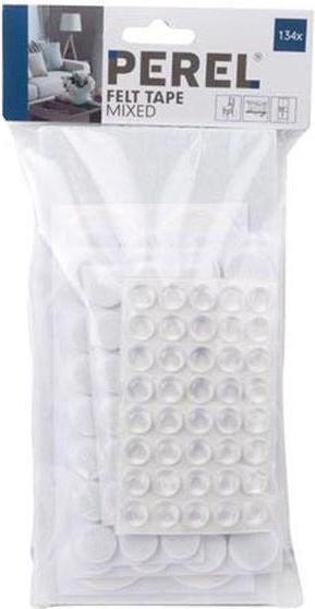 Perel Felt gliders (Felt gliders, 134 Piece)