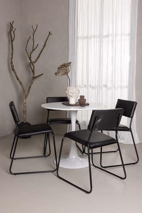 Produktbild Ebuy24 Essgruppe Hamden 7 (5-teilig) (80 x 75 x 80 cm)