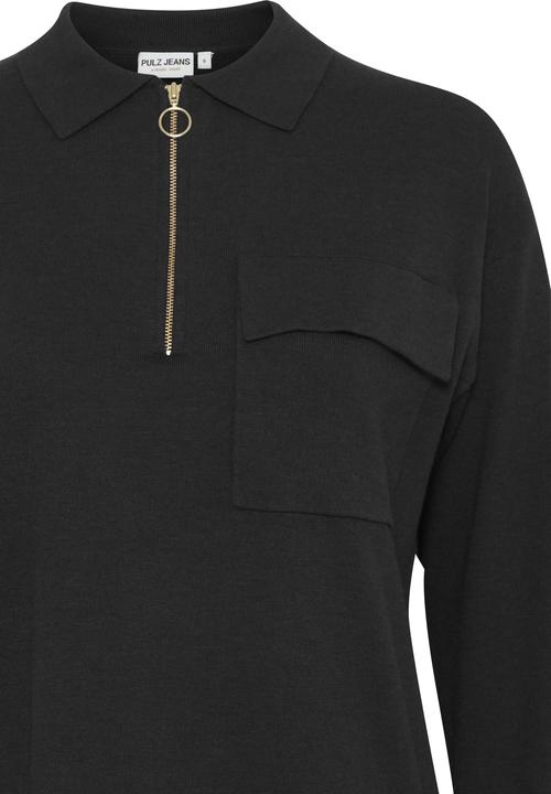 Image du produit Pulz Jeans PZSARA Polo Pull - 50207205 (S)