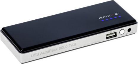 Produktbild Raikko USB AccuPack 8000 TAB - Mobiler Ersatzakku