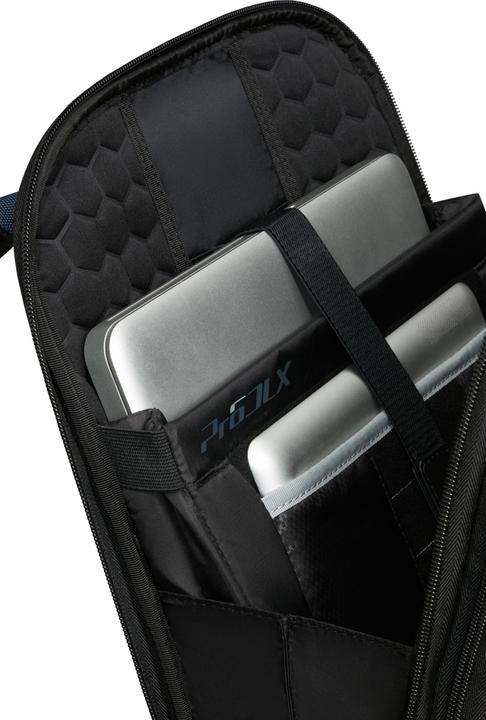 Actual product image Samsonite Laptoprugzak - Pro-Dlx 6 15.6 inch Uitbreidbaar 21/26 l - Blue (26 l)