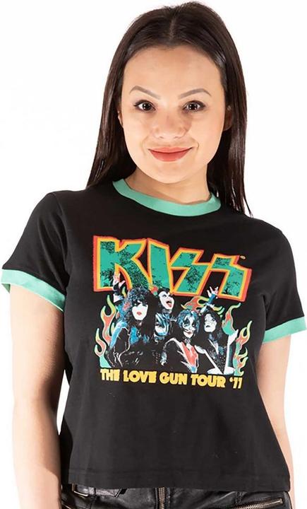 Immagine prodotto KISS Donna/Ladies St Paddy's Ringer Crop Top (S)