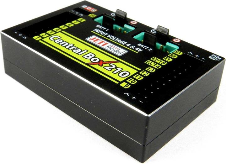 Immagine prodotto Jeti Batteria di supporto Central Box 210 + 2x Rsat2 + Magentic SW