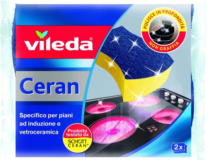 Produktbild Vileda Ceranschwamm für Induktionsherde und Keramikoberflächen, 2er-Pack (2 Stk.)
