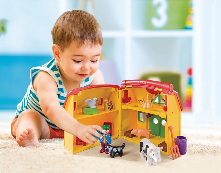 Produktbild Playmobil Mein Mitnehm-Bauernhof (6962, Playmobil 1.2.3)