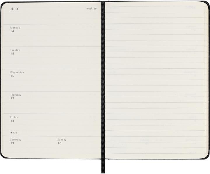 Actual product image Moleskine Notebook (Pocket, A6, English)