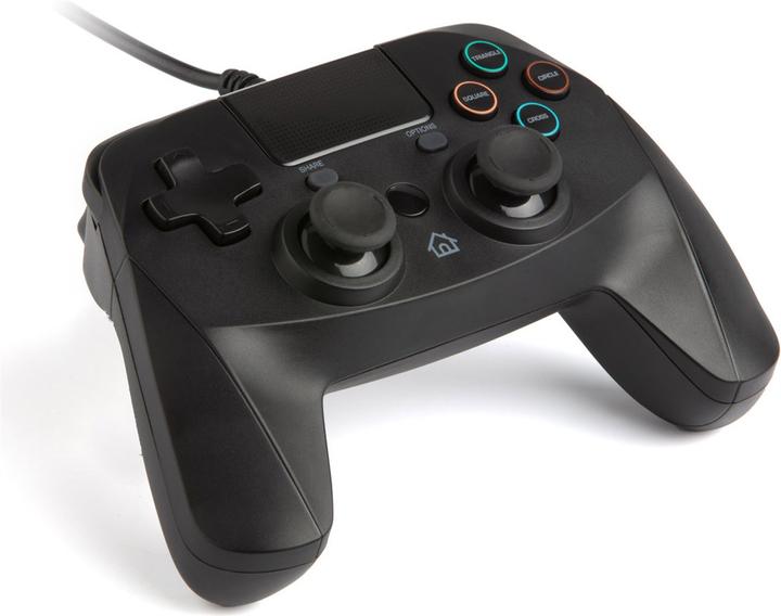 Snakebyte Pad 4 S kabelgebundener PS3/PS4 Controller 3m - schwarz (PS3, PS4)