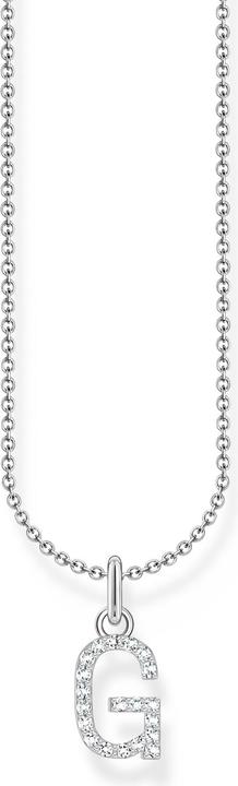 Immagine prodotto Thomas Sabo Catena con ciondolo a forma di lettera G - argento (Argento 925, 38 - 45 cm)