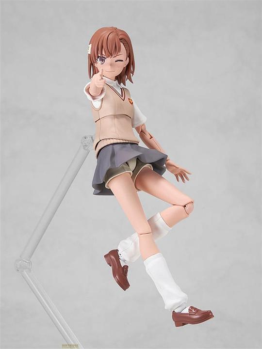 Actual product image Kadokawa A Certain Scientific Railgun T Plastic Model Kit Mikoto Misaka 16 cm