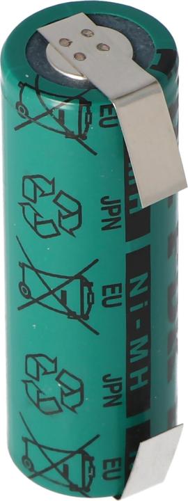 FDK Akku HR-AU Twincell, A-Zelle mit Lötfahnen U-Form (1 pcs, 2700 mAh, Batterie)