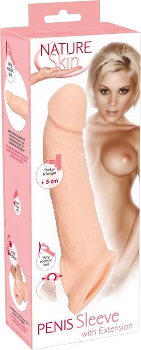 Produktbild Nature Skin Penis Sleeve with Extension