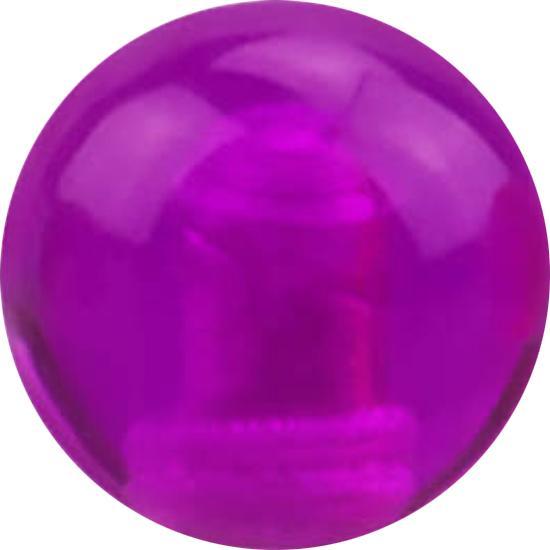 Image du produit Star Piercing Micro boule violette transparente (sans laiton, Acrylique)