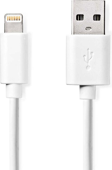 Nedis USB A – Lightning (1 m, USB 2.0, 12 W)