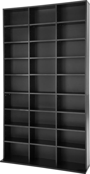 Produktbild tectake CD Regal (102 x 23.5 x 180 cm)