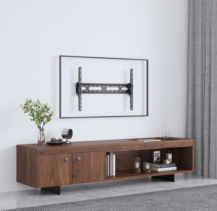 Image du produit Manhattan Support TV mural inclinable Pour les écrans de 93,98 à 177,8cm de 37 à 70pouces et jusqu'à z (Mur, 70", 45 kg)
