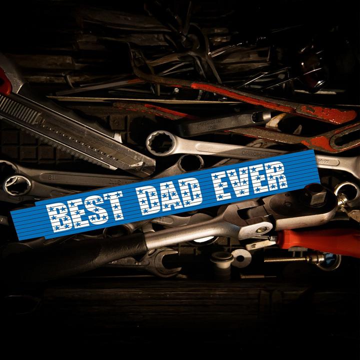 Produktbild Tox Doppelmeter «Best Dad Ever», 2 m (2 m)