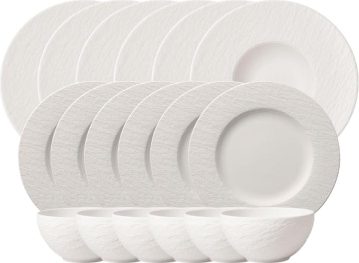 Villeroy & Boch Manufacture Rock Starterset (18 Stück)