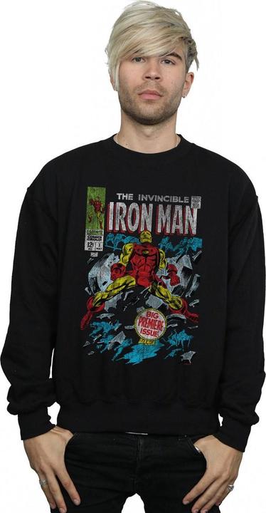 Produktbild Invincible Iron Man Distressed Issue One Sweatshirt (4XL)