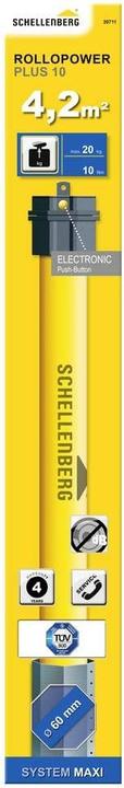 Produktbild Schellenberg Maxi PLUS 10Nm 20711 Rohrmotor 60mm 20kg 113W 10 Nm