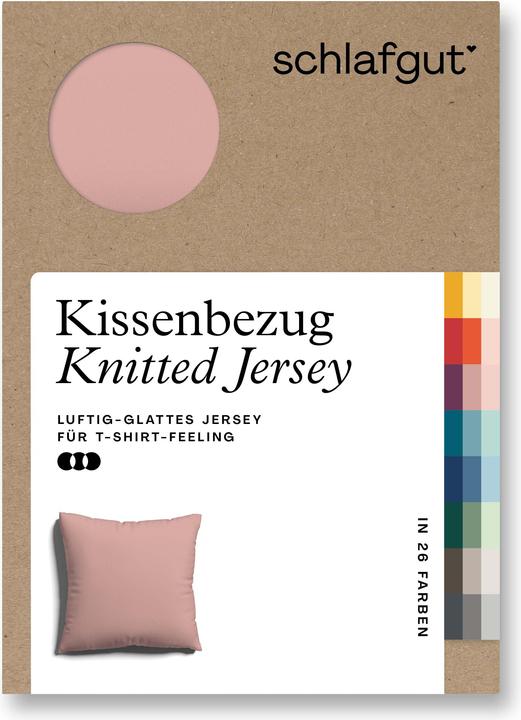 Produktbild schlafgut Knitted Jersey (Duvetbezug, 80 x 80 cm)