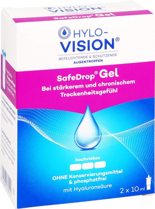 Produktbild HYLO VISION SafeDrop Gel Augentropfen, 20 ml Lösung (20 ml)