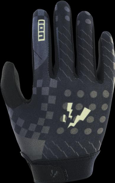 ION Gloves Scrub youth - dark-mud