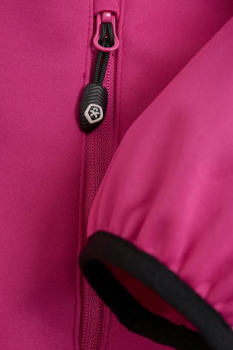 Actual product image Color Kids Softshell W. Fleece Festival Fuchsia (140)