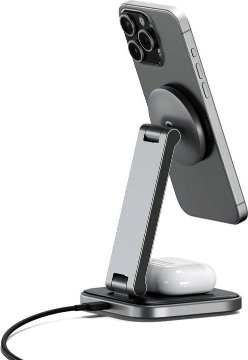 Produktbild Satechi 2-in-1 Foldable Charging Stand (15 W)
