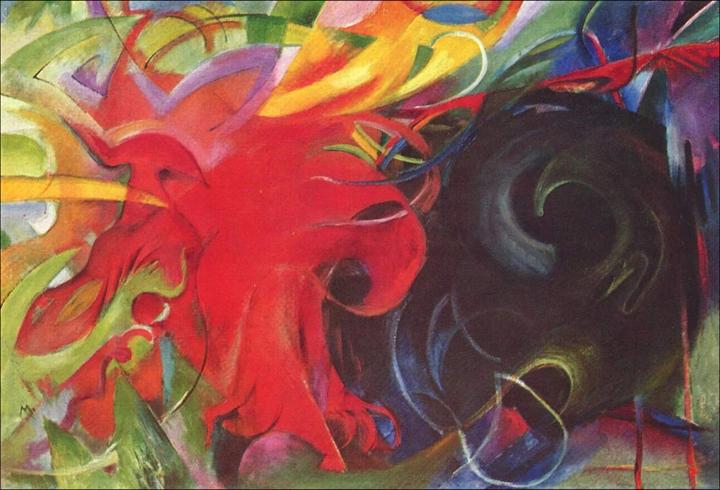 Produktbild Franz Marc Tierschicksale (Deutsch, Gloria Köpnick, Rainer Stamm, 2022)