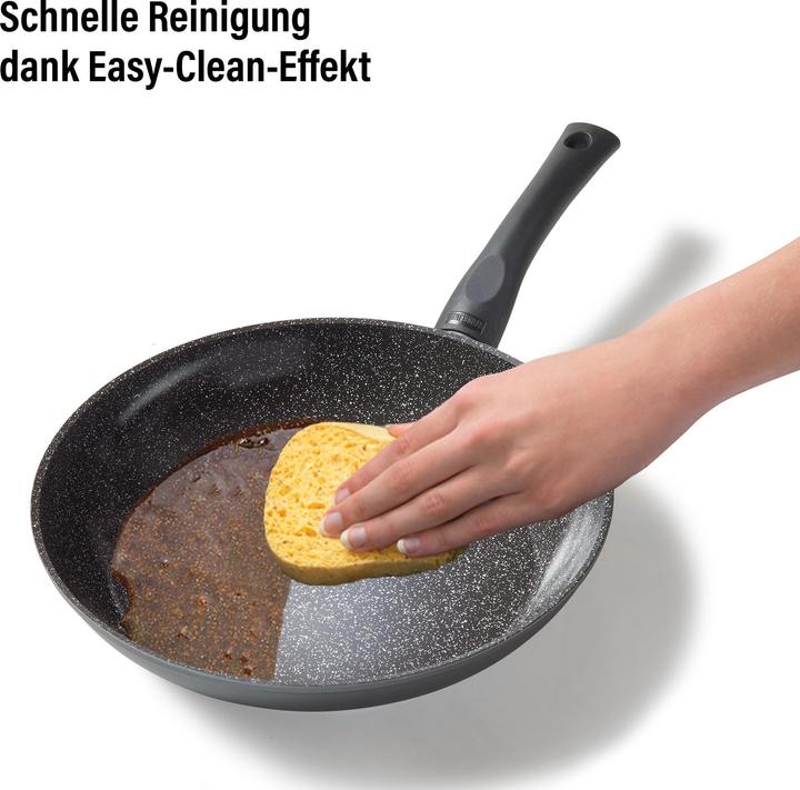 Actual product image Stoneline CERAMIC cookware set, 6 pcs. with glass lids (20 cm, Pan set + pot set, Aluminium)