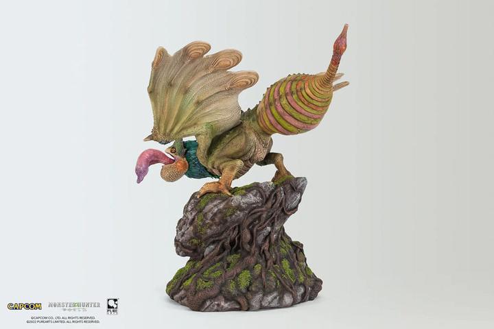 Actual product image Pure Arts Monster Hunter statuette 1/26 Moster Hunter World Pukei Pukei 45 cm