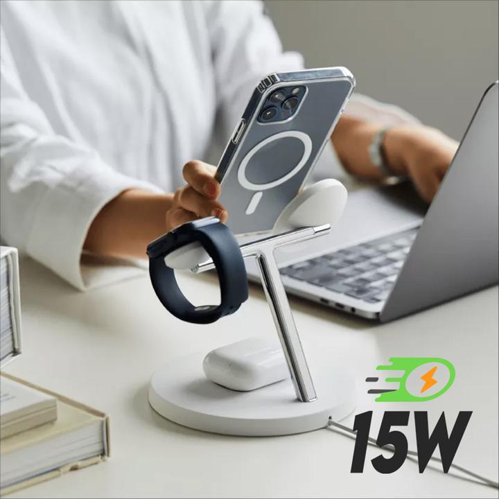 Actual product image Belkin BoostCharge Pro 3-in-1 (15 W)