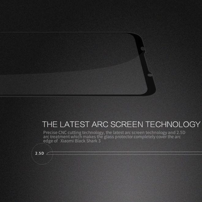 Productafbeelding Nillkin CP+ Pro Beschermende Glazen Schermbeschermer (1 Stuk, Xiaomi Zwarte Haai 3)