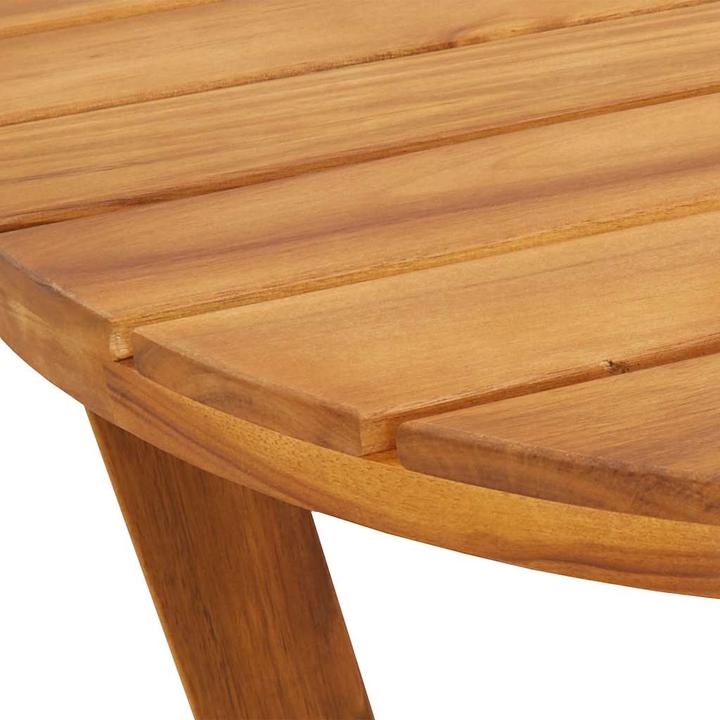 Produktbild VidaXL Garten-Esstisch Oval 200x90x75 cm Massivholz Akazie (200 cm)