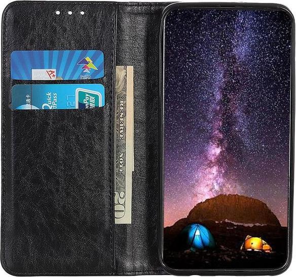 Produktbild MU Classic Crazy Horse V Leder Bookcover Series (OnePlus 8T)
