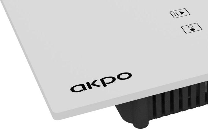 Produktbild Akpo PIA 6802 WHITE Induktionskochfeld - 2 Felder