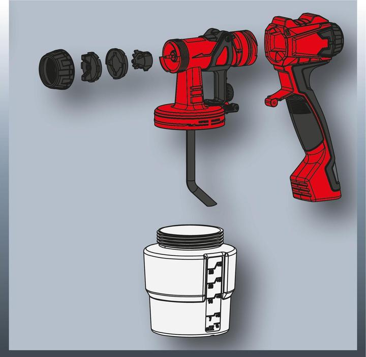 Actual product image Einhell Electric paint spray system