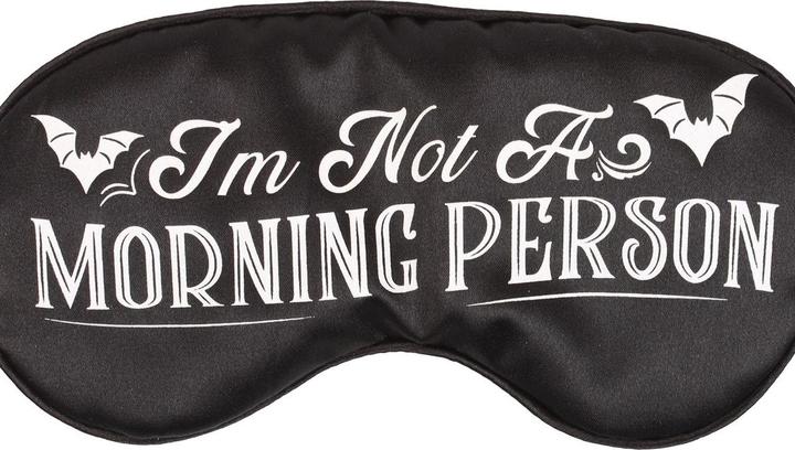 Image du produit Something Different - Masque de sommeil I'M NOT A MORNING PERSON - Adulte (Masque de sommeil)