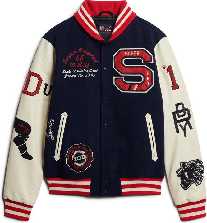 Immagine prodotto Superdry Bomber College Con Patch Varsity (M)