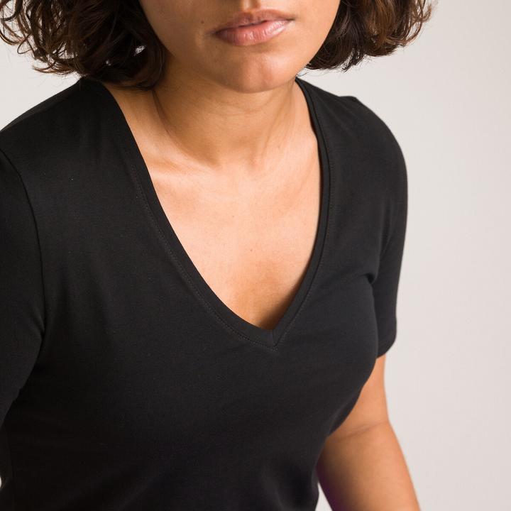 Immagine prodotto La Redoute Collections Maglietta con scollo a V (XS)