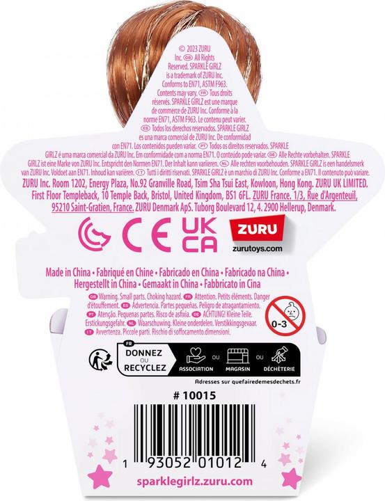 Produktbild Zuru SPARKLE GIRLZ-PRINCESS-4.5" DOLL IN CUPC
