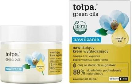Actual product image Tołpa Tolpa Green Oils Moisturizing and Smoothing Face Cream for Day and Night (Face toner)