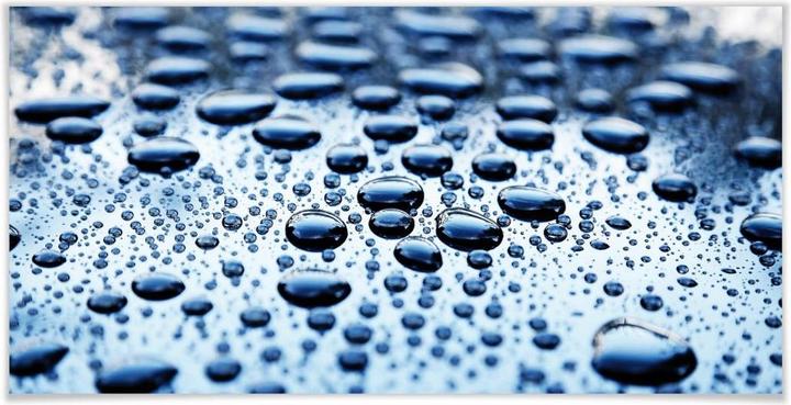 Produktbild Trenddeko Waterdrops - Panorama (80 x 40 cm)