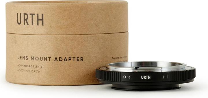 Urth Lens Mount Adapter: Compatible with Canon FD Lens to Nikon F Camera Body (with Optical Glass)